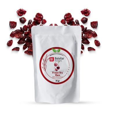 Freeze Dry Kırmızı Vişne 25 Gr