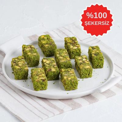 Antep Fıstıklı Şekersiz Oscar Lokum 500 Gr