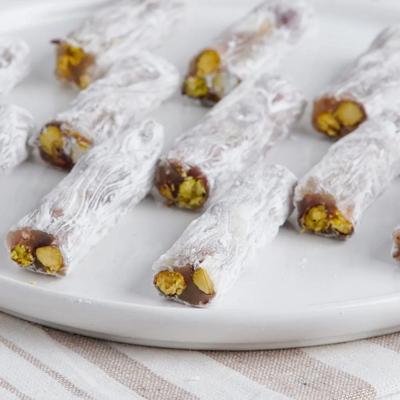 Antep Fıstıklı Fitil Lokum 500 Gr